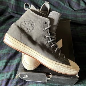 Converse CTAS Waterproof Hightop Mason/Egret/Gum Men’s 11.5 gently worn.